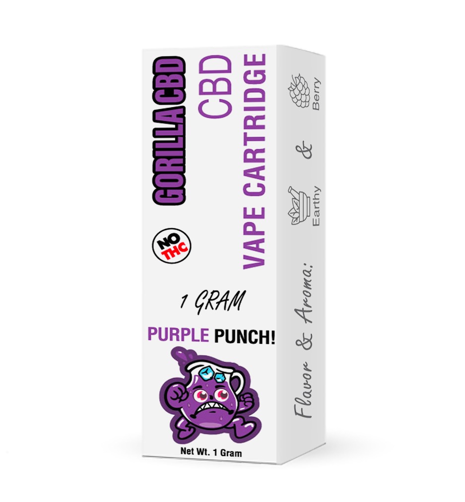 Purple Punch Cbd Extract Tank 1ml