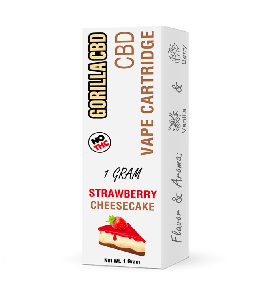 Strawberry Cheesecake Cbd Extract Tank 1ml