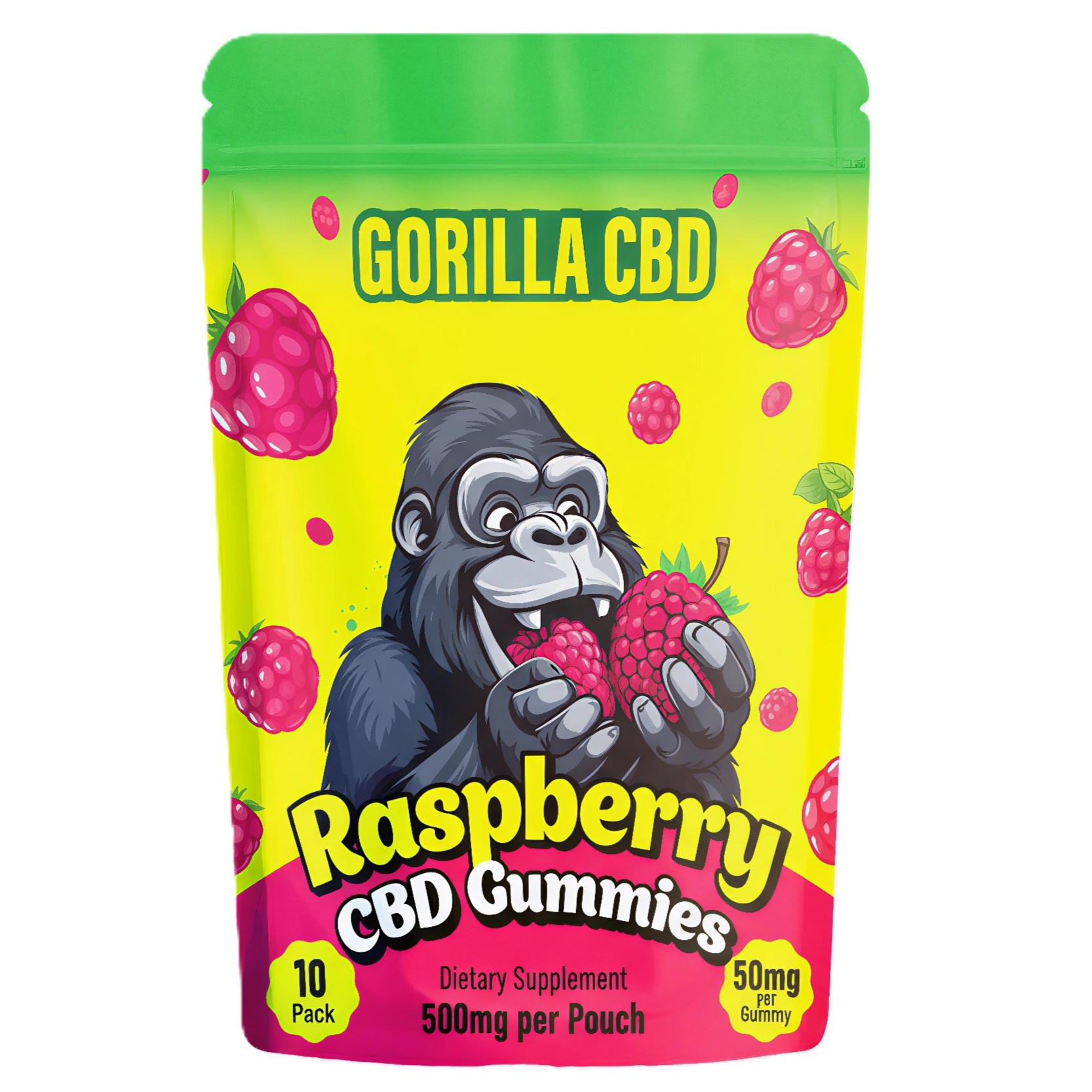 CBD Gummies 50MG Pouch (10-Count)